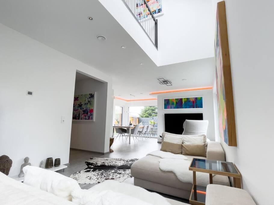 Villa Dreamy Vibes mit Privatem Pool&Rheinblick Niederkassel Exterior foto
