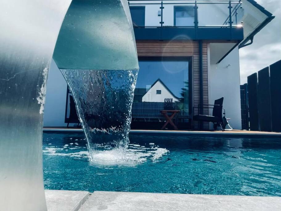 Villa Dreamy Vibes mit Privatem Pool&Rheinblick Niederkassel Exterior foto